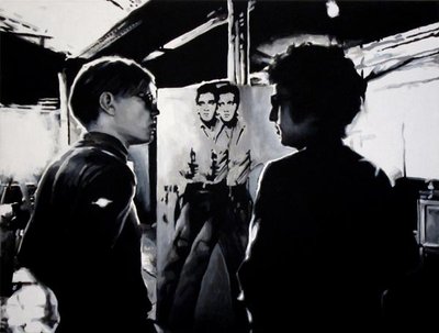 untitled (Warhol, Presley, Dylan)